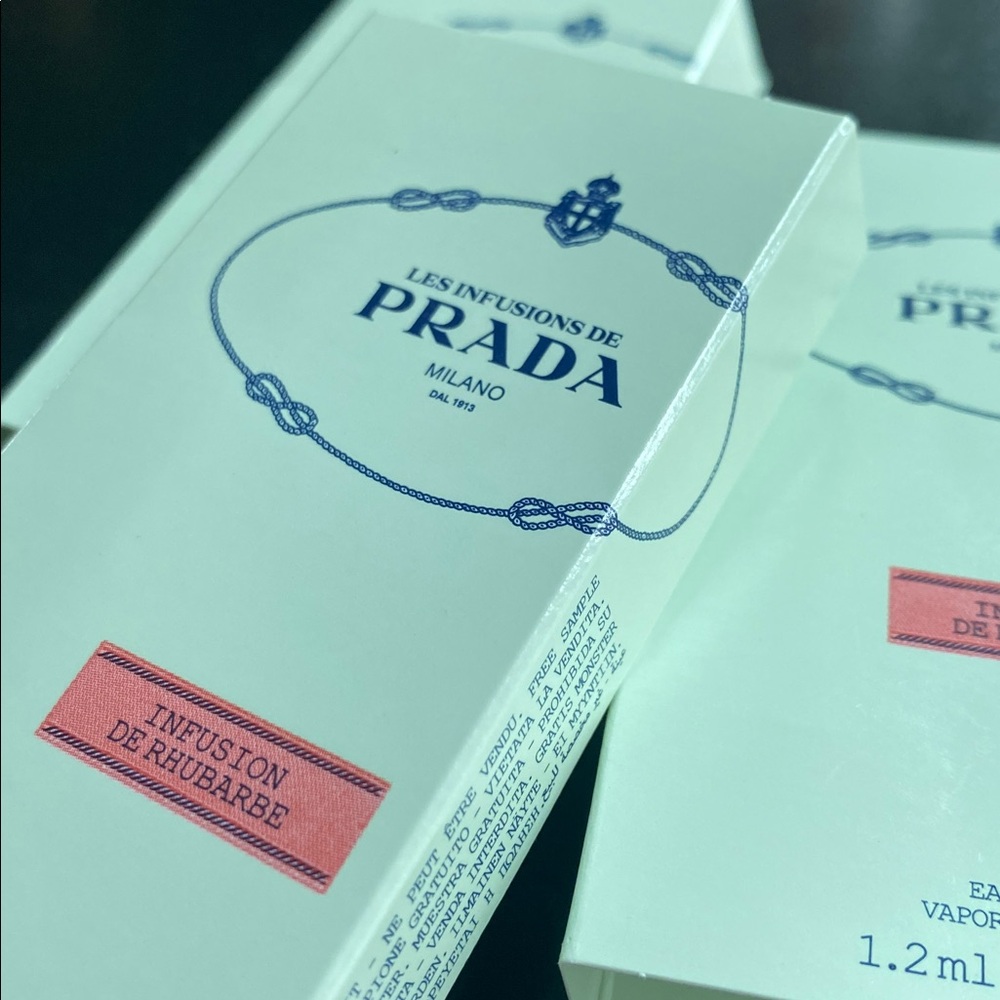 4 Pc Prada Les Infusions de Samples NEW